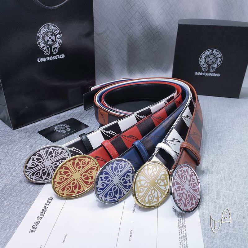 Chrome Hearts belt 38mmX80-125cm lb082004